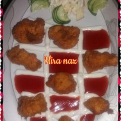 A picture of Chicken Tikka Croquette With Mint Mayo.