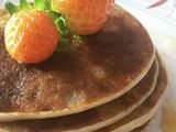Pancake Pisang Strowbery Kebun Sendiri (MPASI 1+)