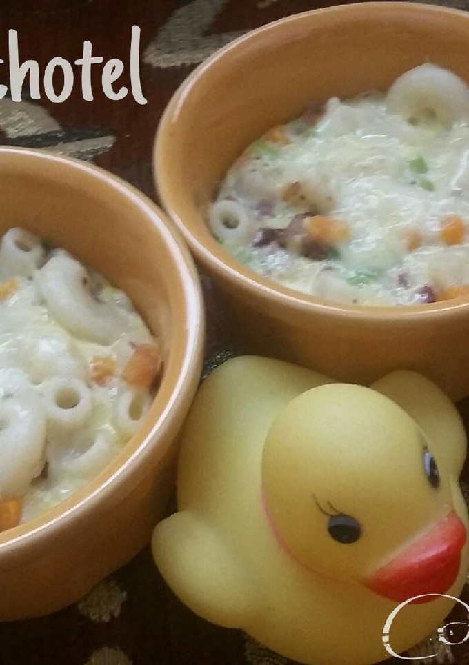 Foto resep Macaroni Schotel MPASI 1+ (tanpa susu)