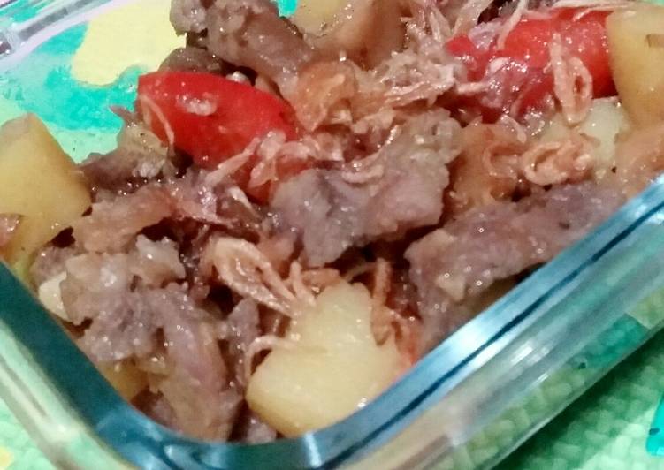 Daging Lada Hitam ala Moe