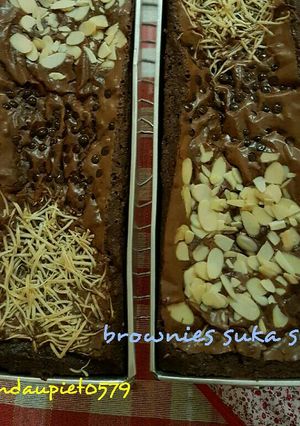 Foto resep Brownies shiny suka suka