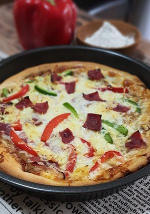 Foto resep Pizza Renyah & Empuk