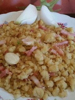 Una foto de Migas de harina