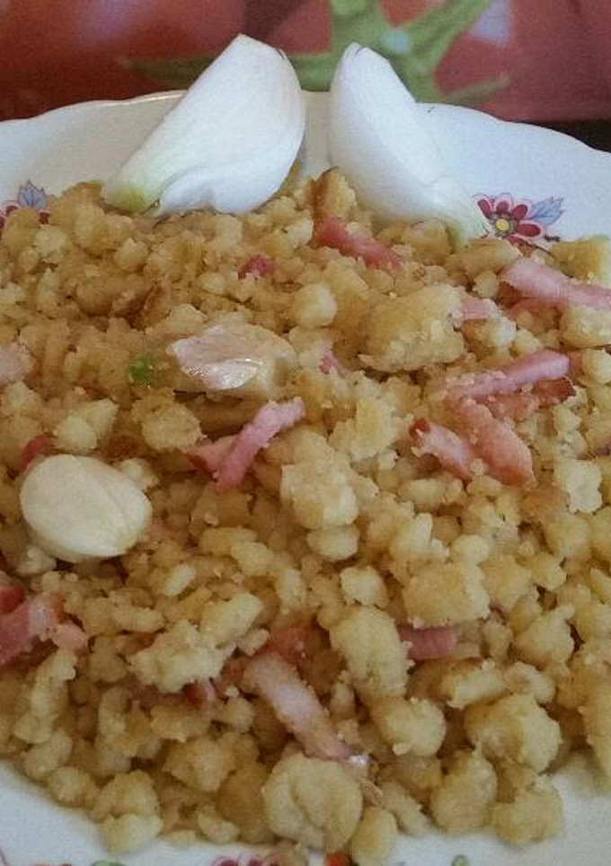 Una foto de Migas de harina