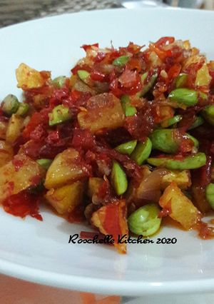 Foto resep Sambal Kentang Pete