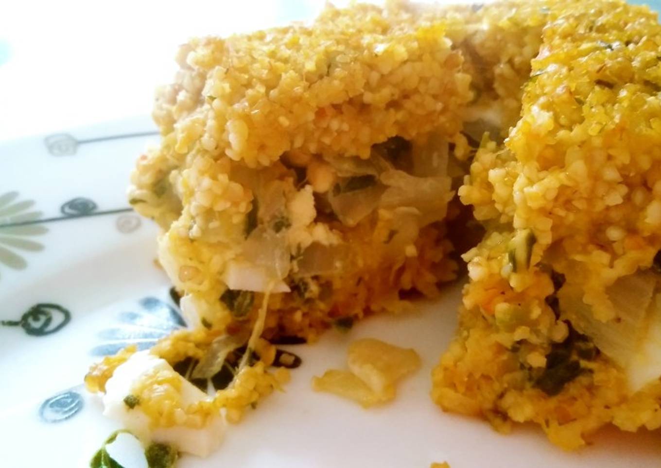 Kibbe 'veggie' (sin carne)