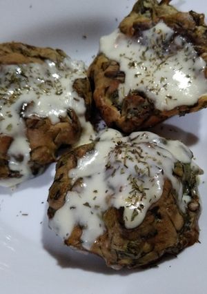 Una foto de Croquetas de acelga gratinadas