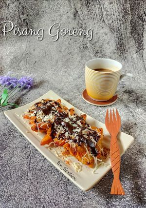 Foto resep Pisang Goreng Cokelat Keju Crispy