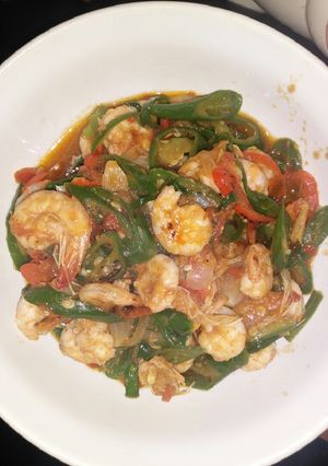 Foto resep Udang Sambal Ijo