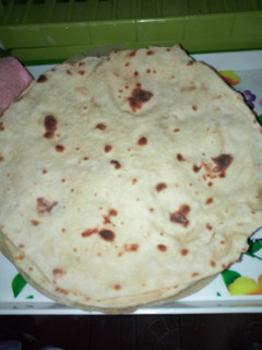 Shawarma bread ainihin hoton girkin