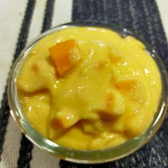 A picture of Mango Shrikhand.