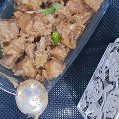 A picture of Afghani Malai mutton karahi.