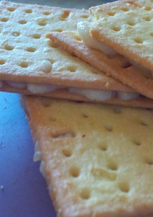 Foto resep Cemilan praktis biskuit keju