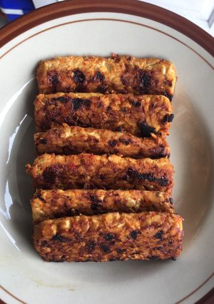 Foto resep Tempe bakar bacem