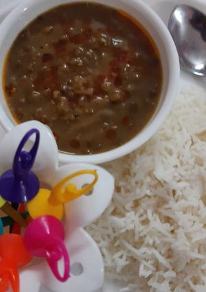 A picture of Whole black masoor dal.