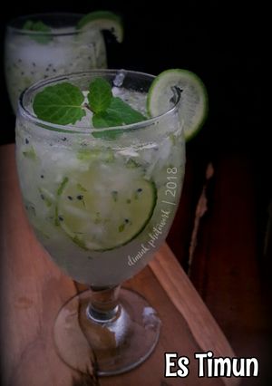Foto resep Es Timun Selasih