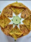 Broccoli and Cheese Paratha