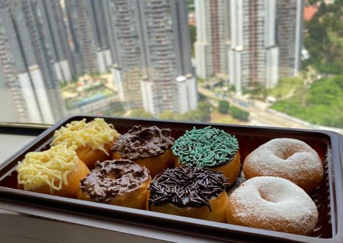 Cara Gampang Menyiapkan Donut jadul Anti Gagal