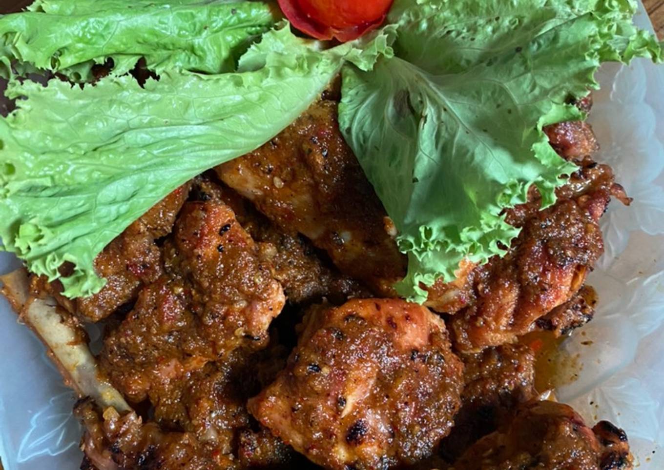 Ayam bakar santan