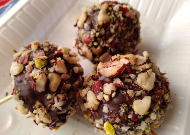 Fruity Cake pops#baking with fruits