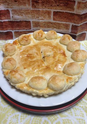 Una foto de Pastel (tarta)de pollo!