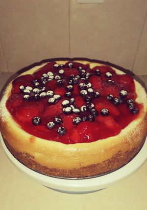 Una foto de New york cheesecake