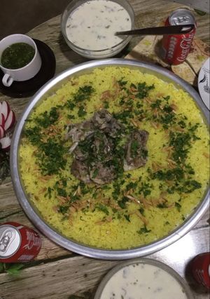 صورة لوصفة منسف