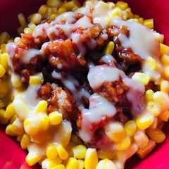 A picture of BBQ 🍗 Chicken 🐔 Bowl.