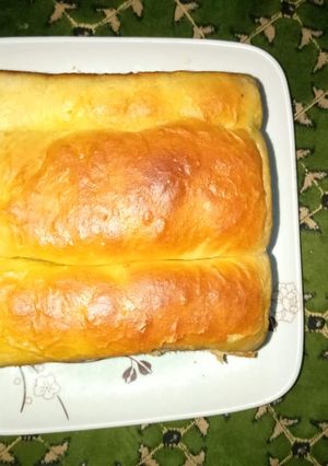 A picture of Super soft bread (without, milk,egg,and butter).