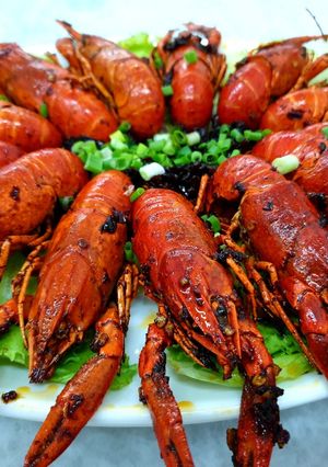 A picture of Sichuan Mini Lobster.