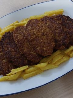 عکسی از دستور کتلت سویا