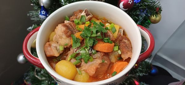 Sườn non nấu lagu