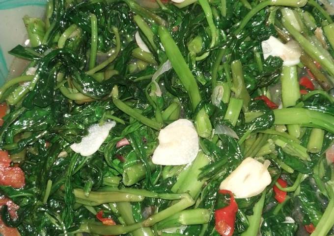 Resep Tumis Kangkung Maknyus Anti Gagal