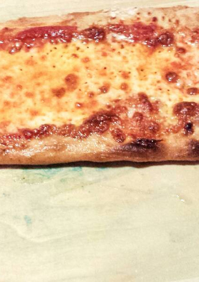 Una foto de Pizza de alta hidratación