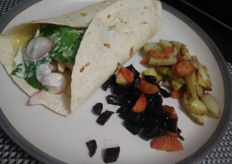 Tacos de frango - Tudogosreceitas