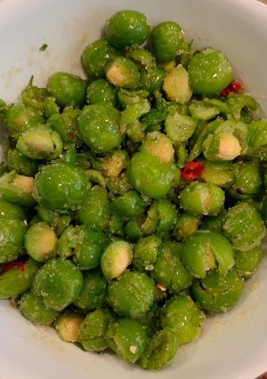 Hình của món Mận ướp.