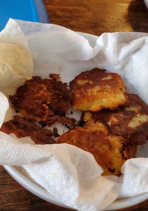 Una foto de Tortitas de papa