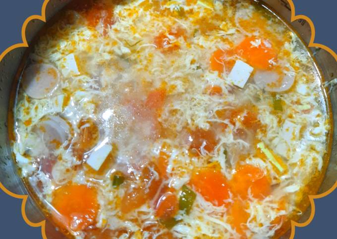 Cara bikin MPASI: Sup Tomat Telur Cara bikin MPASI: Sup Tomat Telur