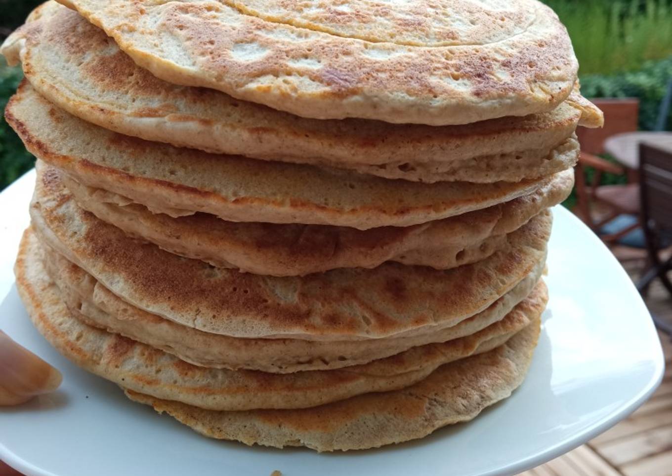 Pancakes a la farine d'avoine