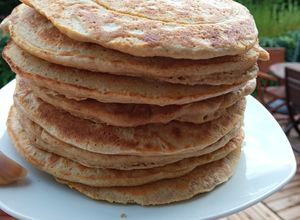 Une photo de Pancakes a la farine d'avoine