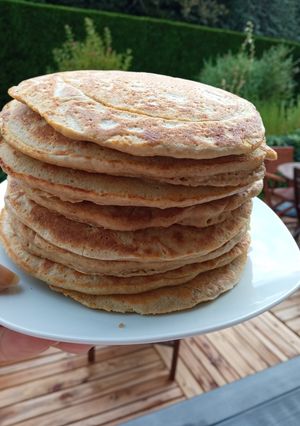 Une photo de Pancakes a la farine d'avoine