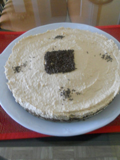 Una foto de Cheesecake de dulce de leche