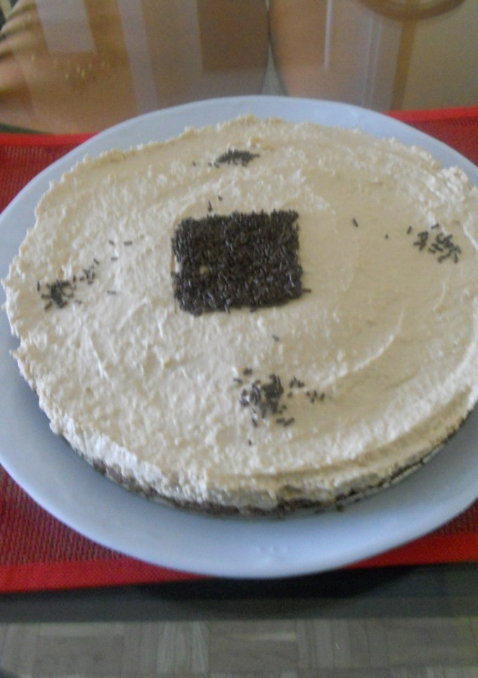 Una foto de Cheesecake de dulce de leche