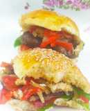 Hamburguesas De Portobello Para Papá En Su Día❤️ / Vegana 🍄💚