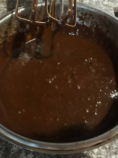Una foto de Ganache de chocolate