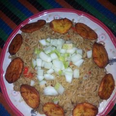 A picture of Indomie.