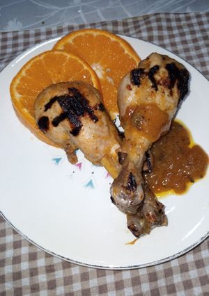 A picture of Orange Drumsticks.