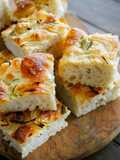 Rezept für laktosefreie Focaccia