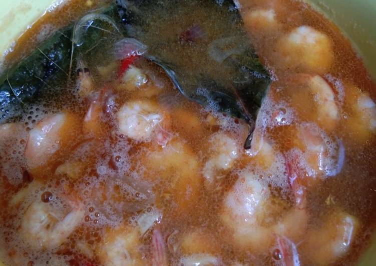 Udang saori saos tiram