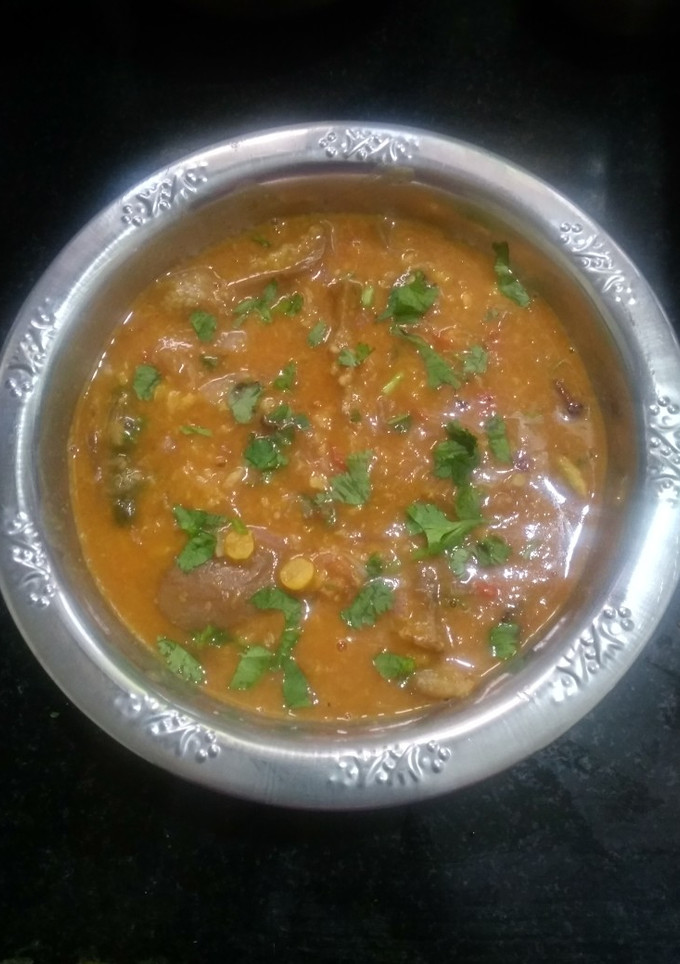 பாய் வீட்டு கத்திரிக்காய் தால்ச்சா செய்முறை முக்கிய புகைப்படம்